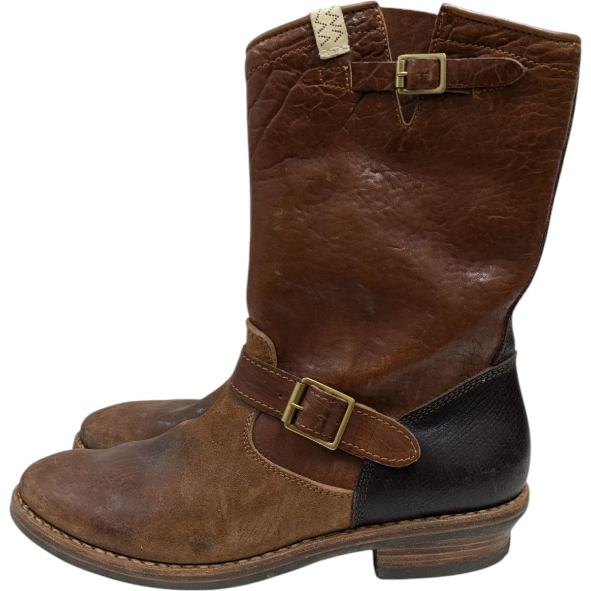 VISVIM(ビズビム) T．W．O． FOLKエンジニアブーツ ブラウン サイズ 11