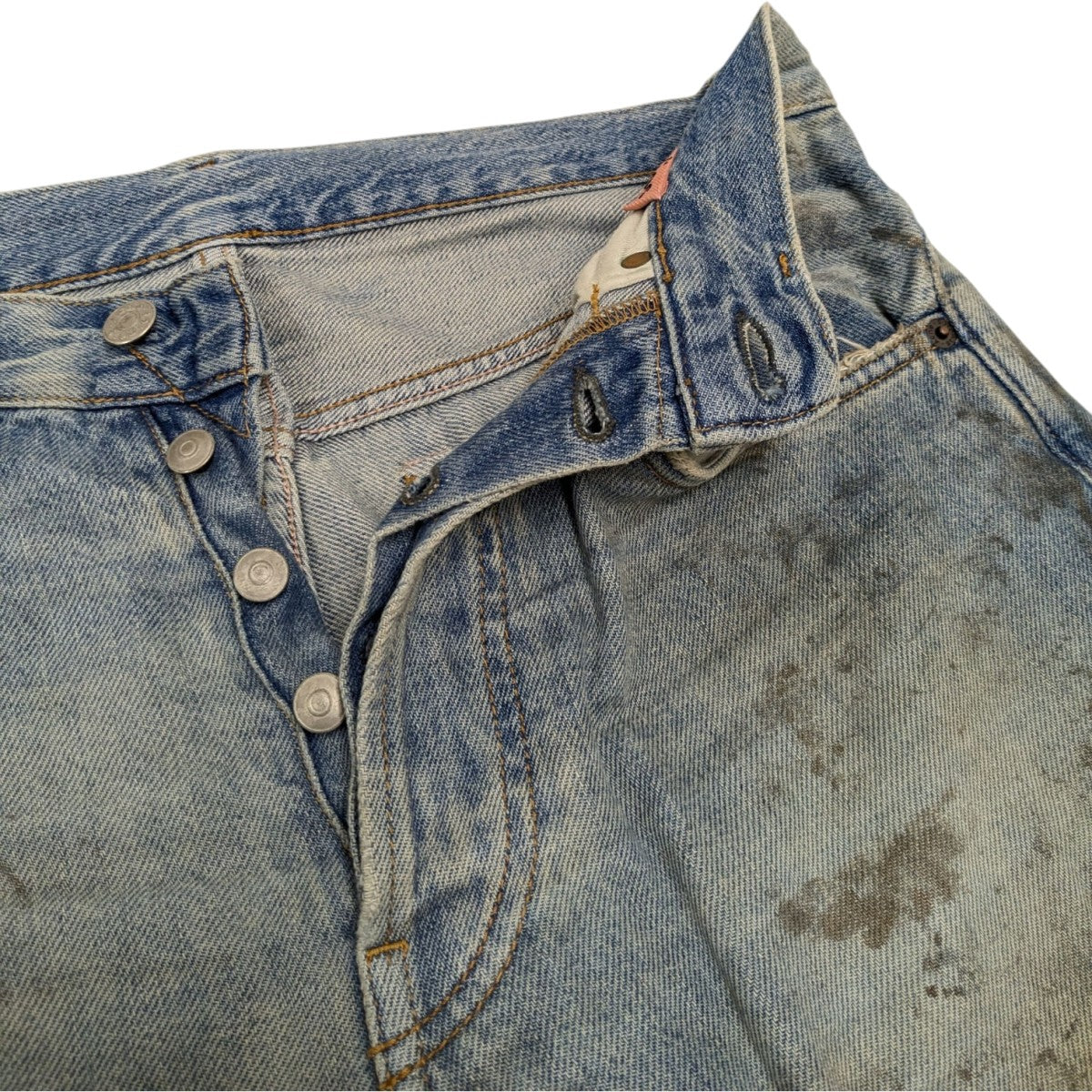 パンツ Acne Studios 2021M Penicillin Acne Studios 2021M Penicillin Jeans in Mid Blue | FWRD