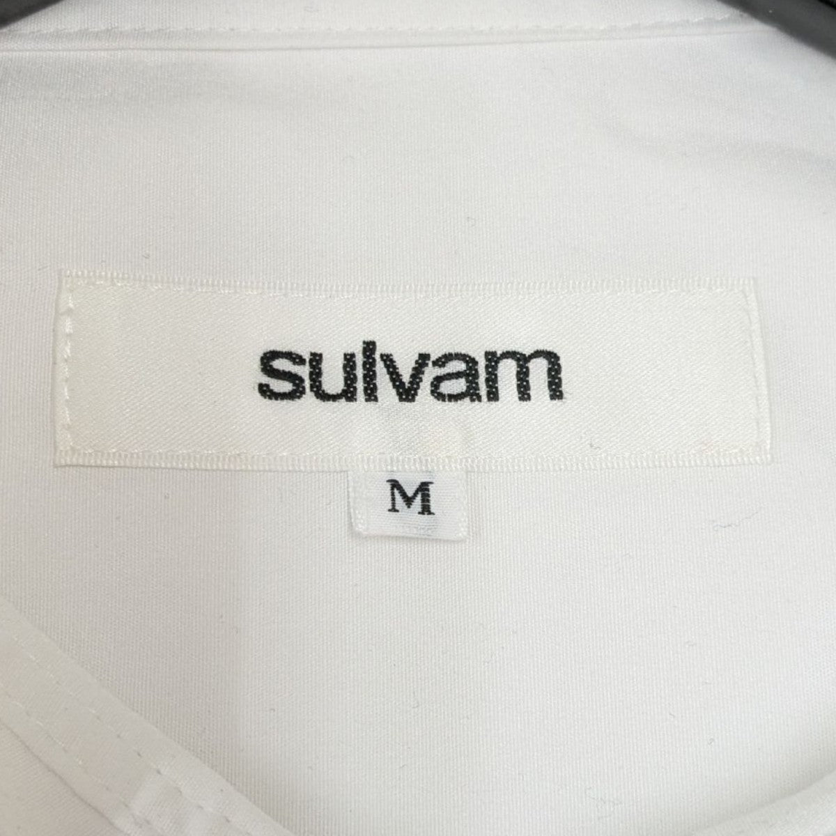 sulvam 25AW台襟アシンメトリーシャツMW-B01-001 古着・中古-6枚目のアイテム画像