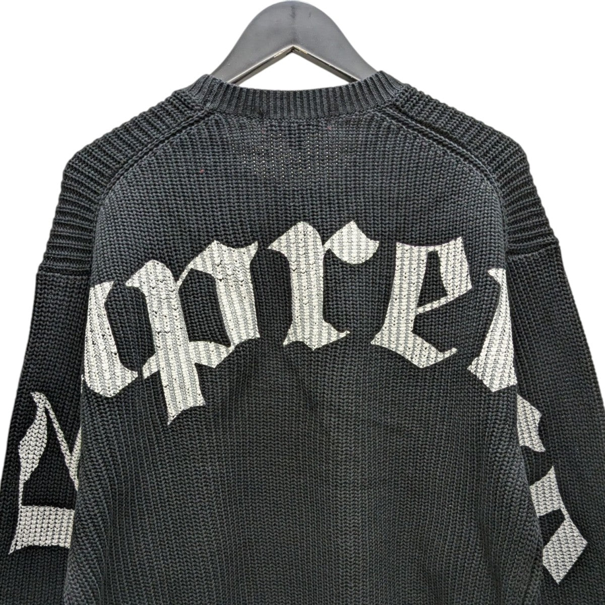 Supremeオールドイングリッシュロゴ コットン セーター Supreme(シュプリーム) old english printed sweaterオールド