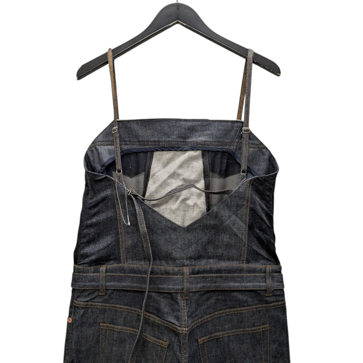 Denim Mix Jumpsuit オールインワン