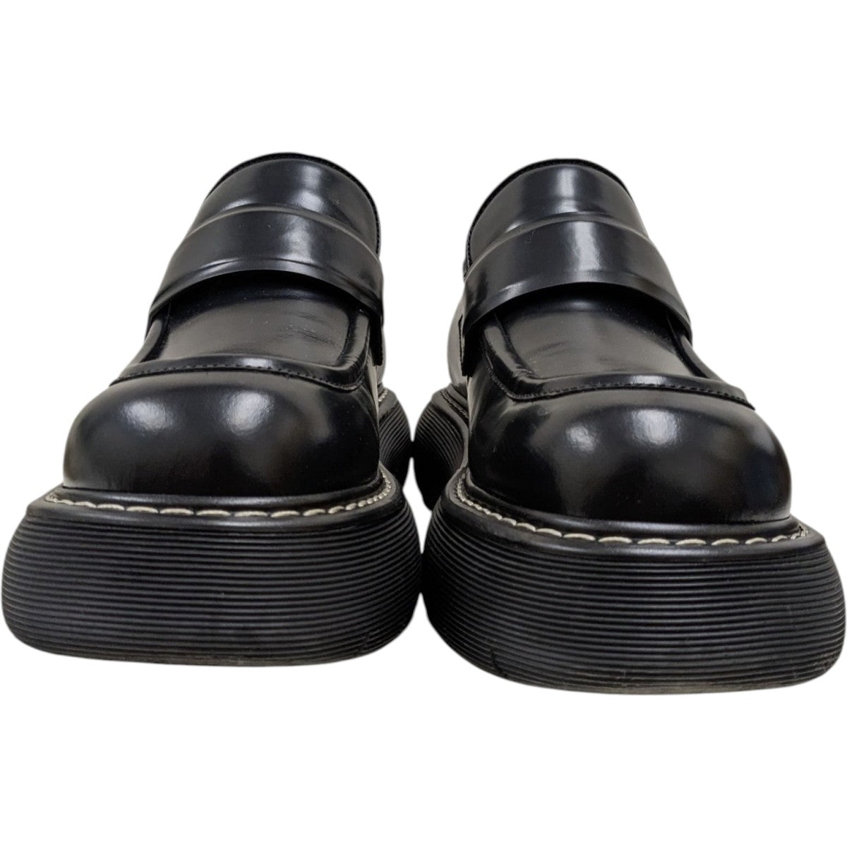 BOTTEGA VENETA ブラック Swell ローファー BOTTEGA VENETA SWELL ローファー
