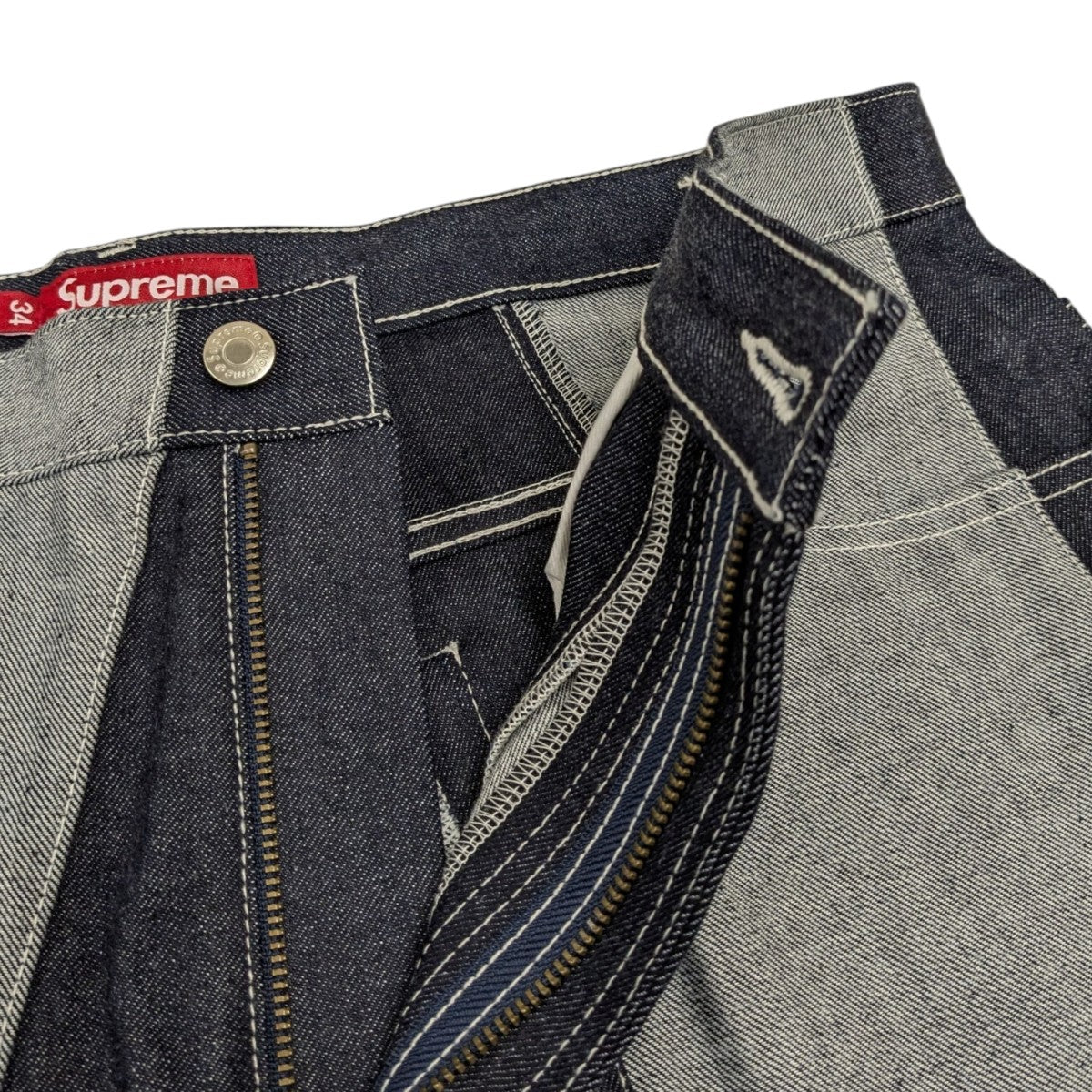 Supreme(シュプリーム) 25SS Paneled Stripe Baggy Jeanデニム