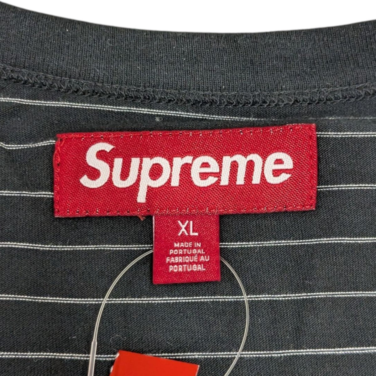 Supreme(シュプリーム) 25SSBubble S S TopロゴボーダーTシャツ