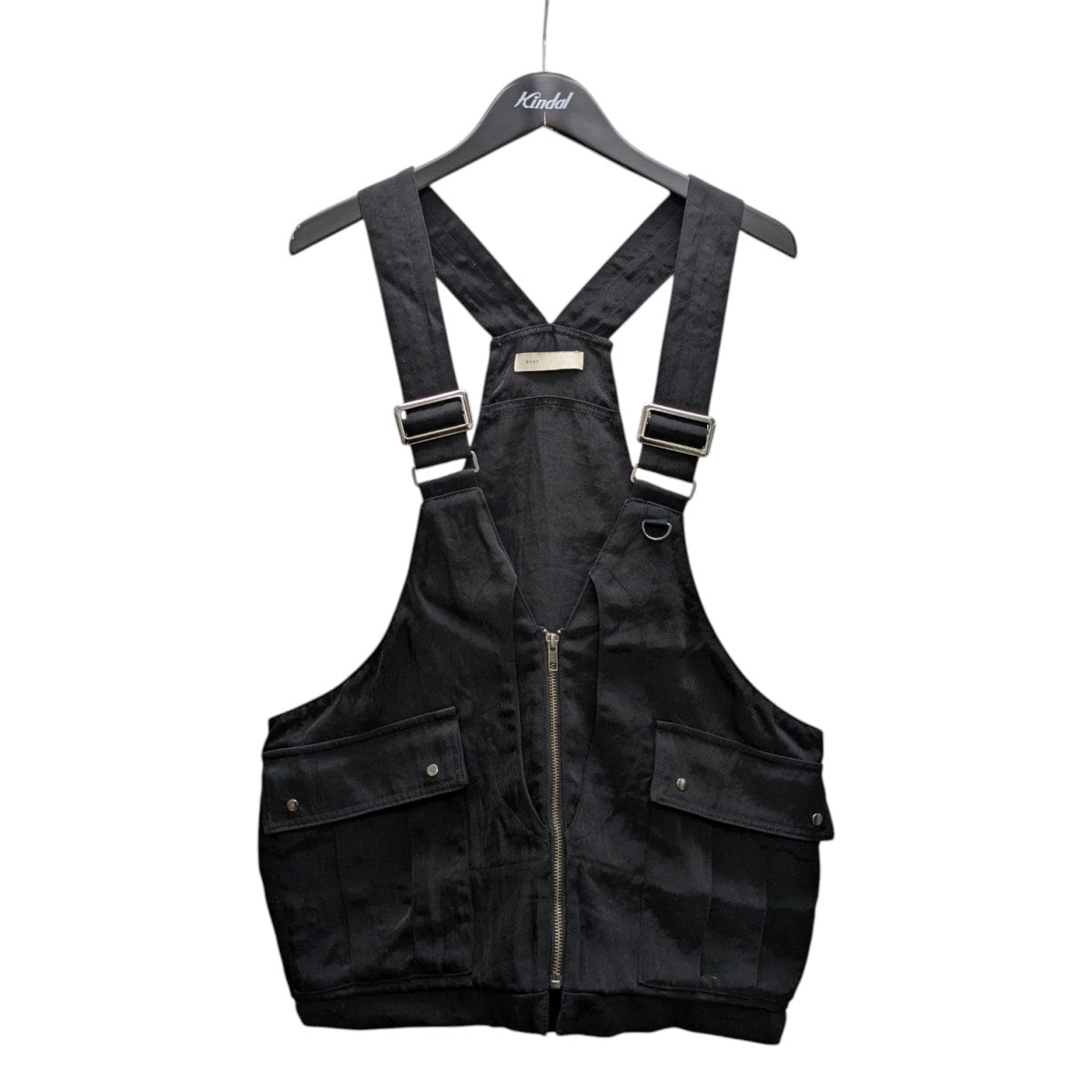 enof twill bag vest ベスト ブラック 黒 イナフ enof twill bag vest black
