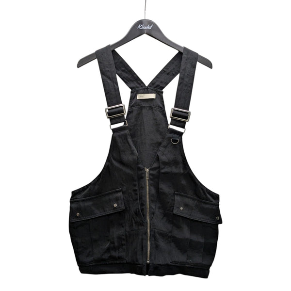 ENOF(イナフ) twill bag vest blackナイロンベスト ブラック サイズ