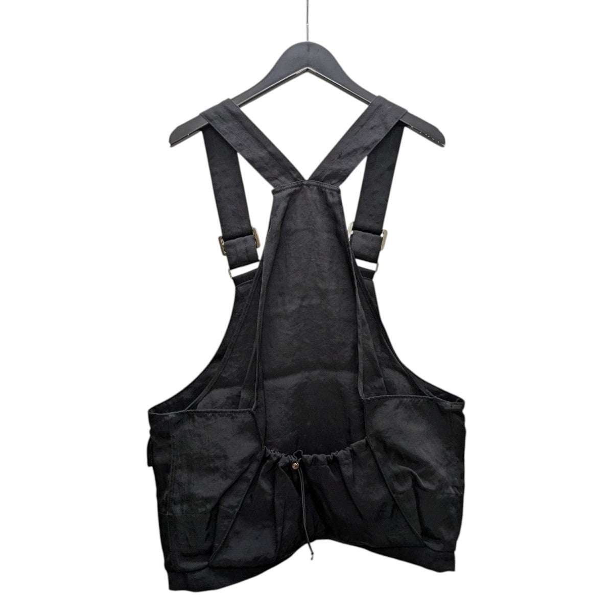 enof イナフ　twill bag vest ベスト ENOF(イナフ) twill bag vest blackナイロンベスト ブラック