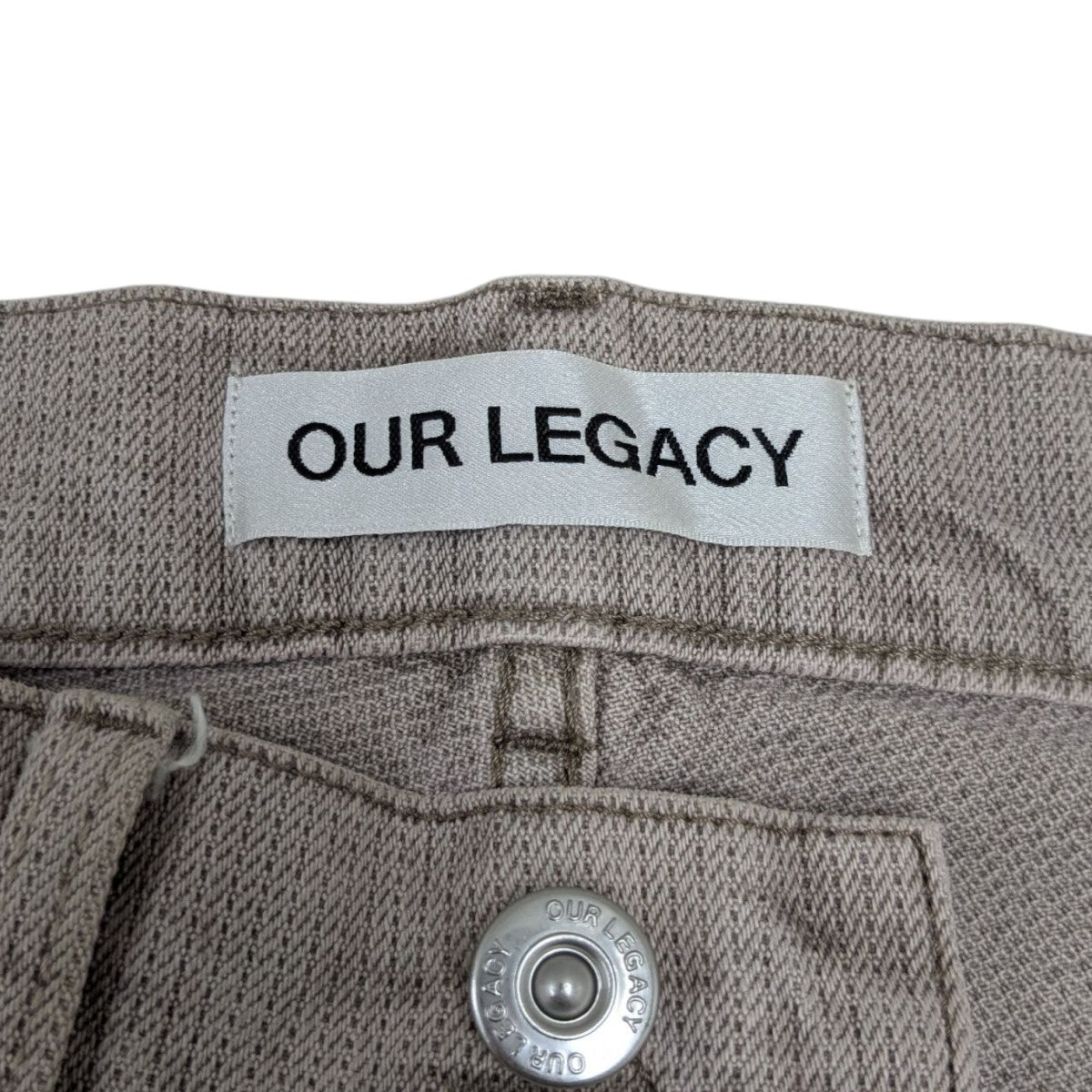 OUR LEGACY(アワーレガシー) THIRD CUT Pink Cast Chain Twillパンツ