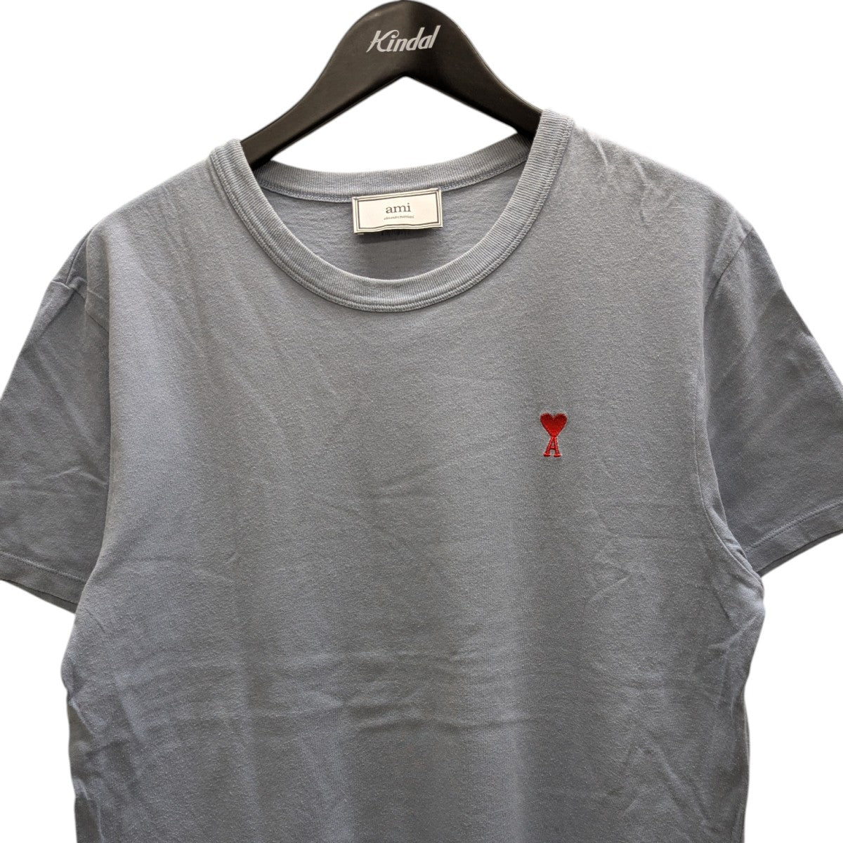AMI Alexandre Mattiussi 胸ハートロゴTシャツ 古着・中古-2枚目のアイテム画像