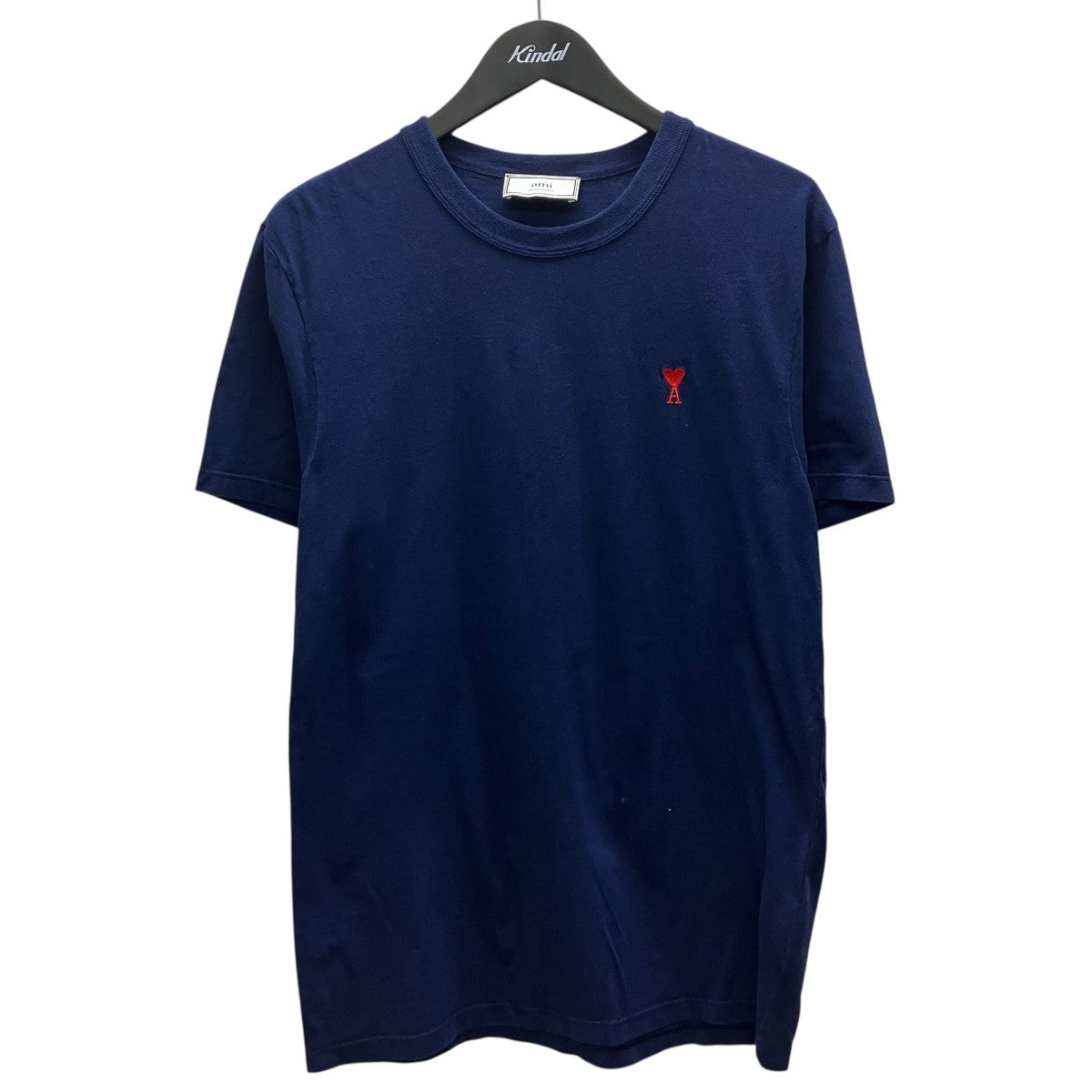 AMI Alexandre Mattiussi 胸ハートロゴTシャツ 古着・中古-1枚目のアイテム画像