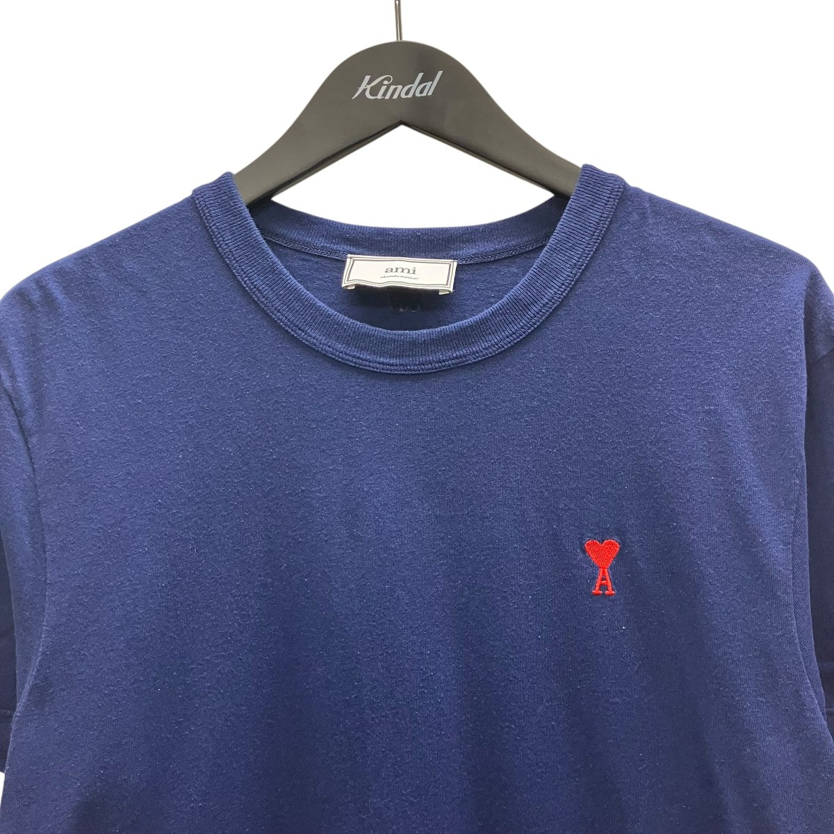 AMI Alexandre Mattiussi 胸ハートロゴTシャツ 古着・中古-2枚目のアイテム画像