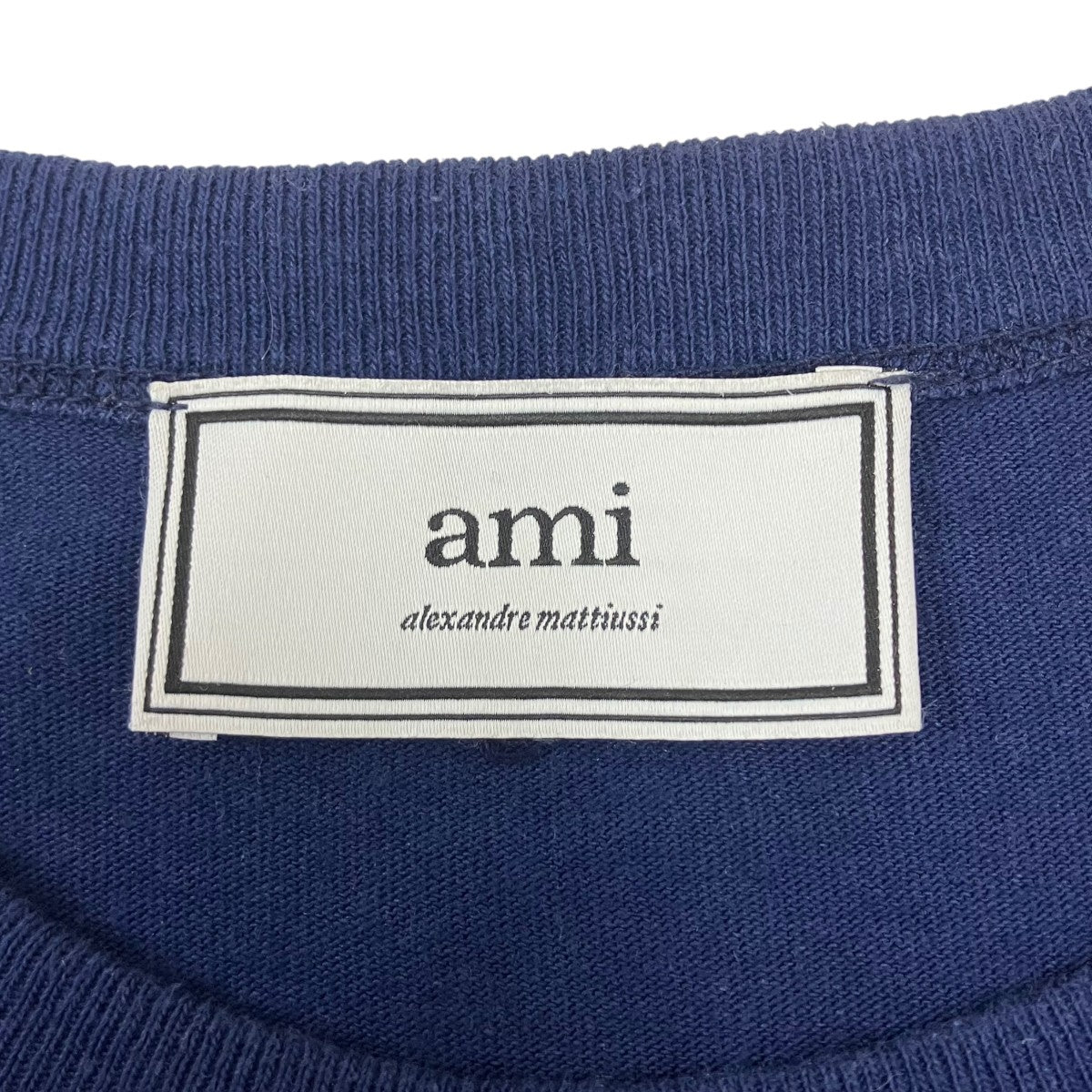 AMI Alexandre Mattiussi 胸ハートロゴTシャツ 古着・中古-5枚目のアイテム画像