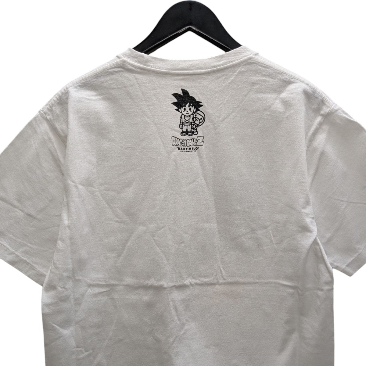 A BATHING APE×DRAGONBALL Z プリントTシャツ ホワイト サイズ L