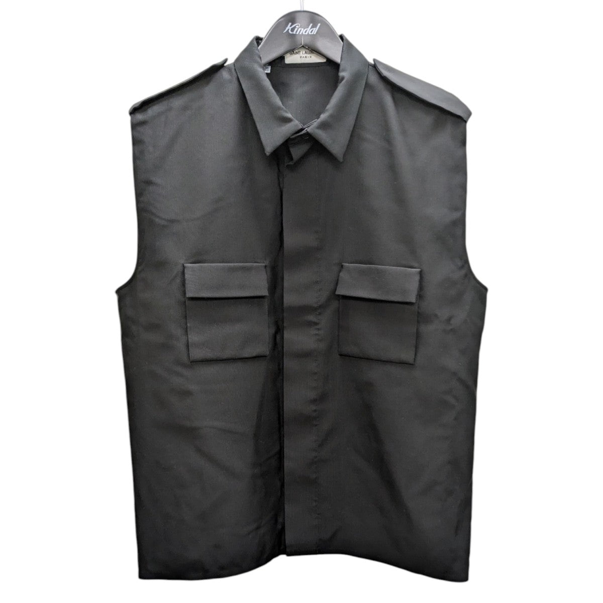 SAINT LAURENT PARIS サンローランパリ/ノースリーブシャツ/S SAINT LAURENT PARIS サンローランパリ/ノースリーブシャツ/S