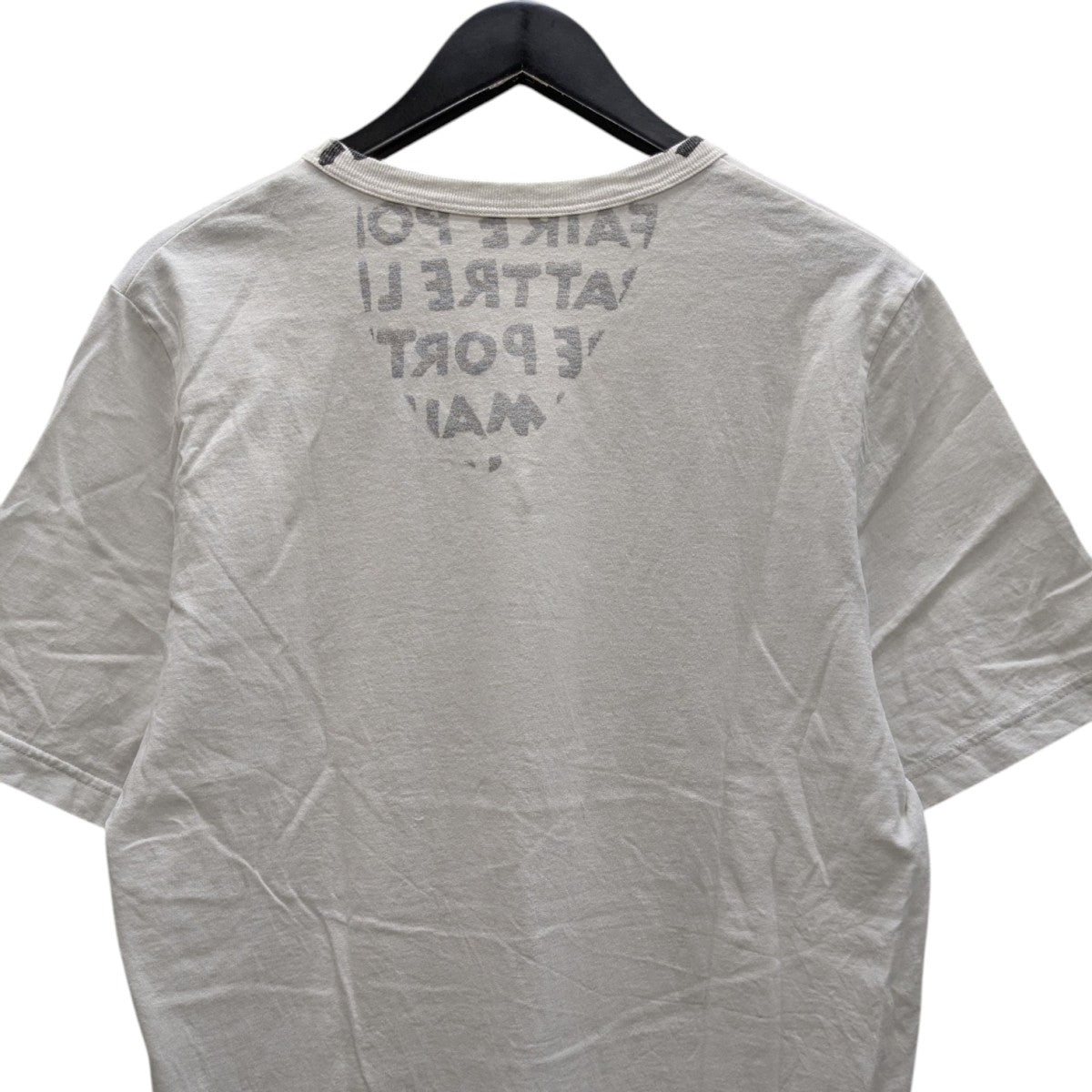 マルタンマルジェラ MartinMargiela エイズTシャツ S サイズ ④ Martin Margiela(マルタンマルジェラ) エイズTシャツ S30GC0351