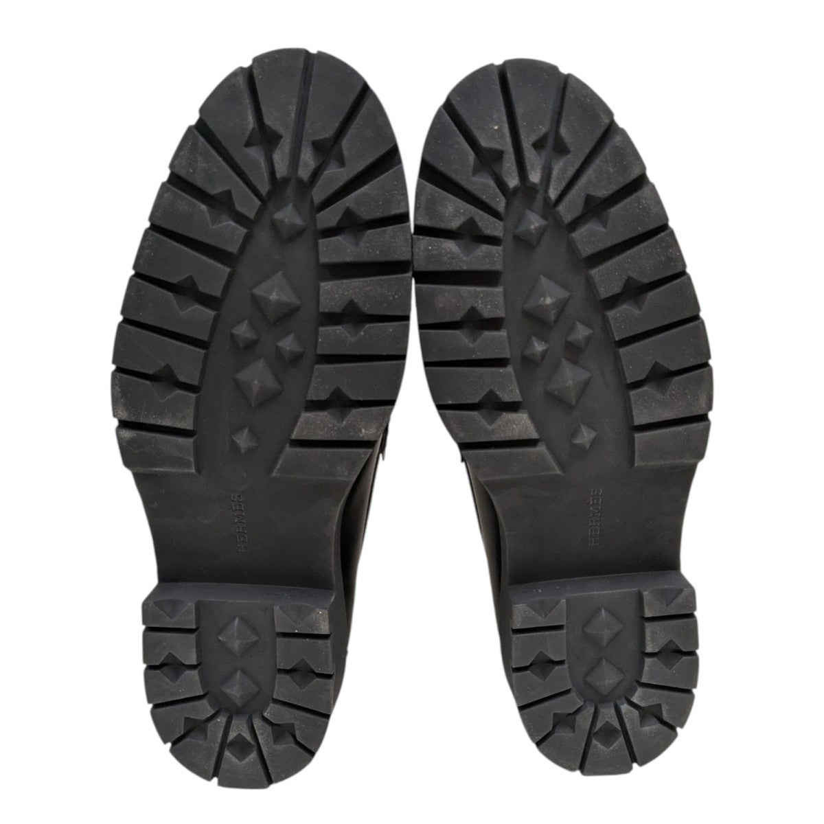 HERMES(エルメス) モカシンヒッチローファー ブラック サイズ 43