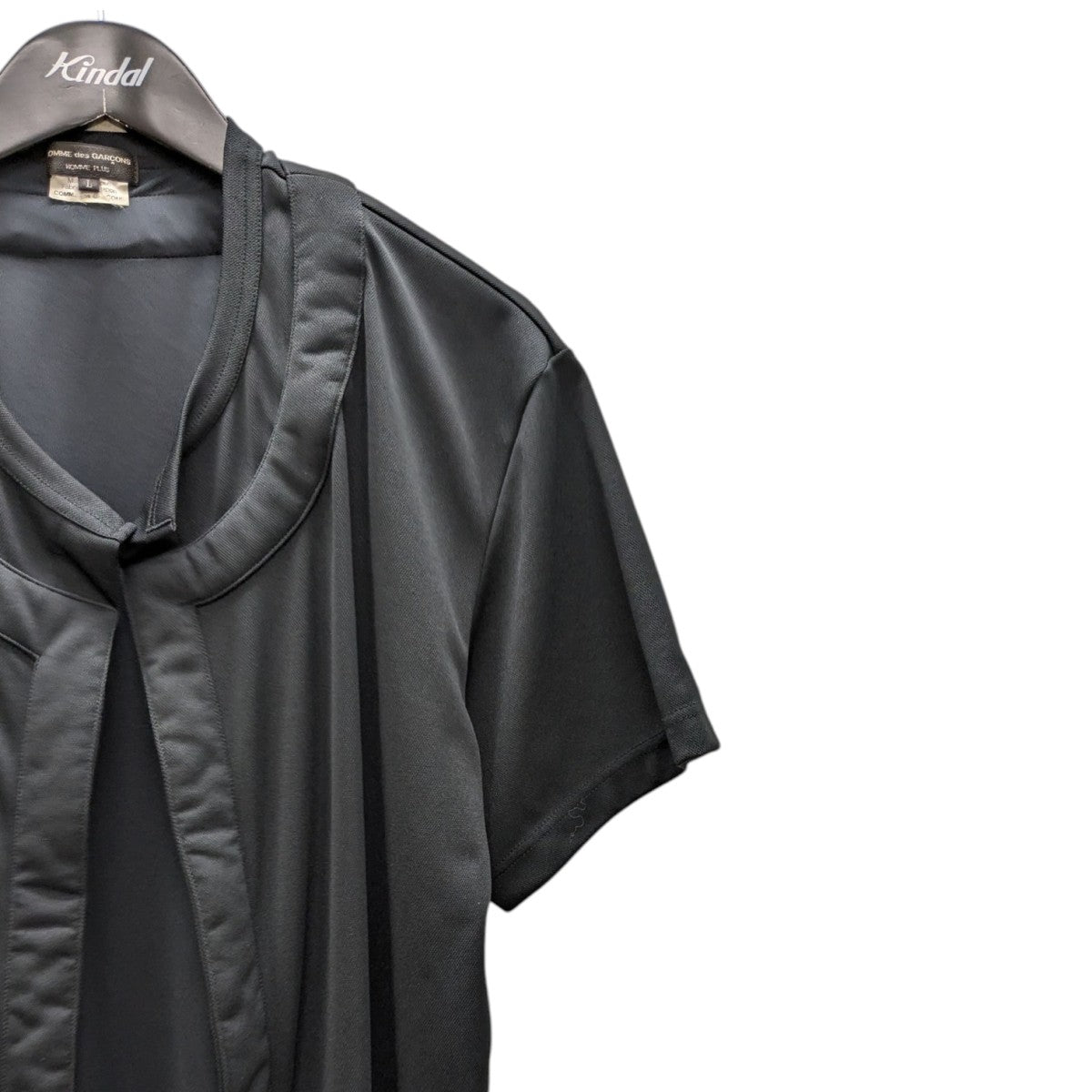 【コムデギャルソンオムプリュス】カーディガン　ロング 黒　ブラック　AD2023 COMME des GARCONS HOMME PLUS(コムデギャルソンオムプリュス