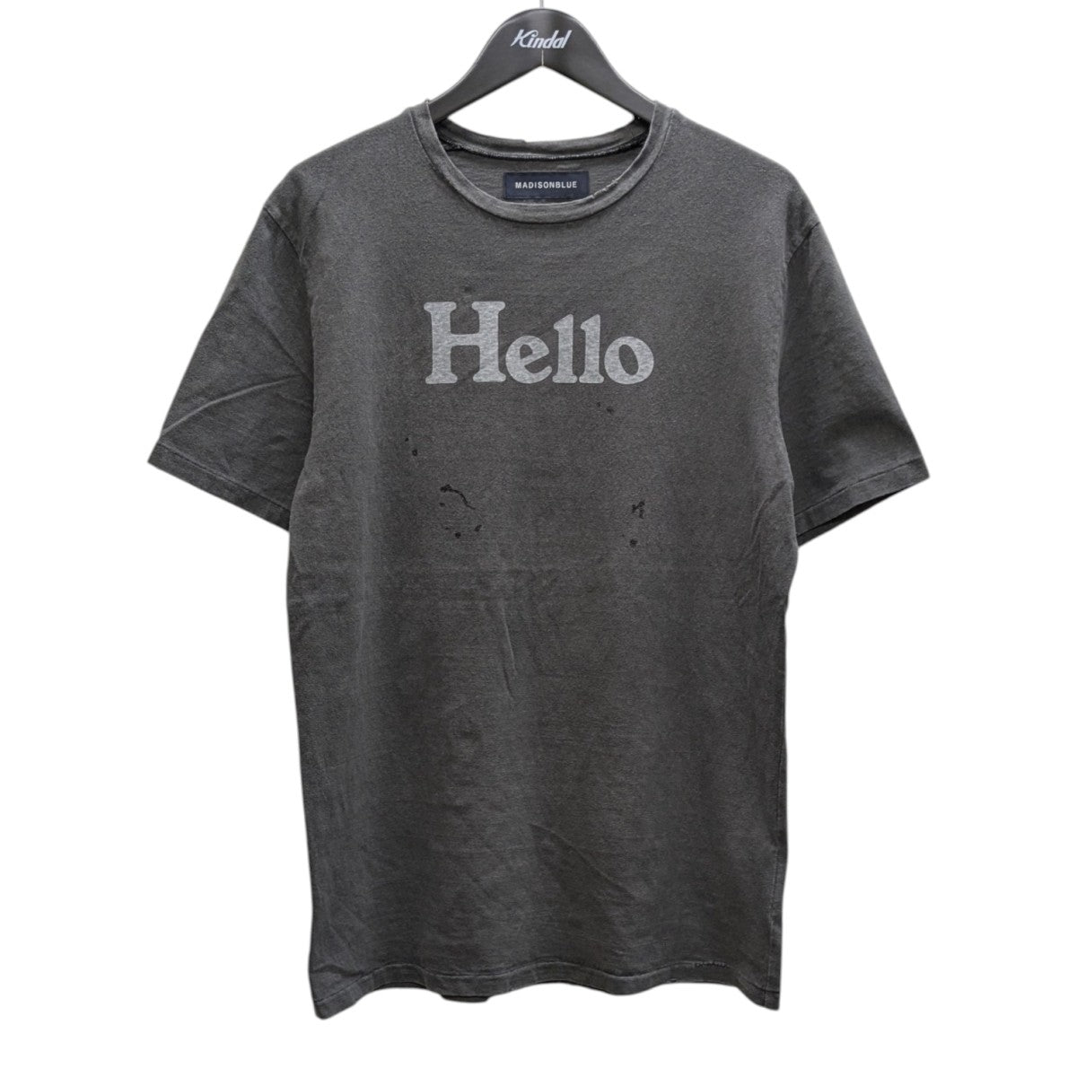 美品✨マディソンブルー Tシャツ カットソー 半袖 シンプル 無地 ホワイト 良品 22SS MADISON BLUE マディソンブルー HELLO CREW NECK TEE