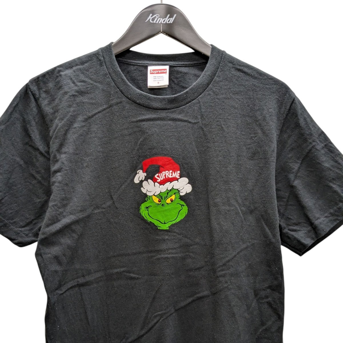 Supreme(シュプリーム) Grinch TeeプリントTシャツ ブラック サイズ S