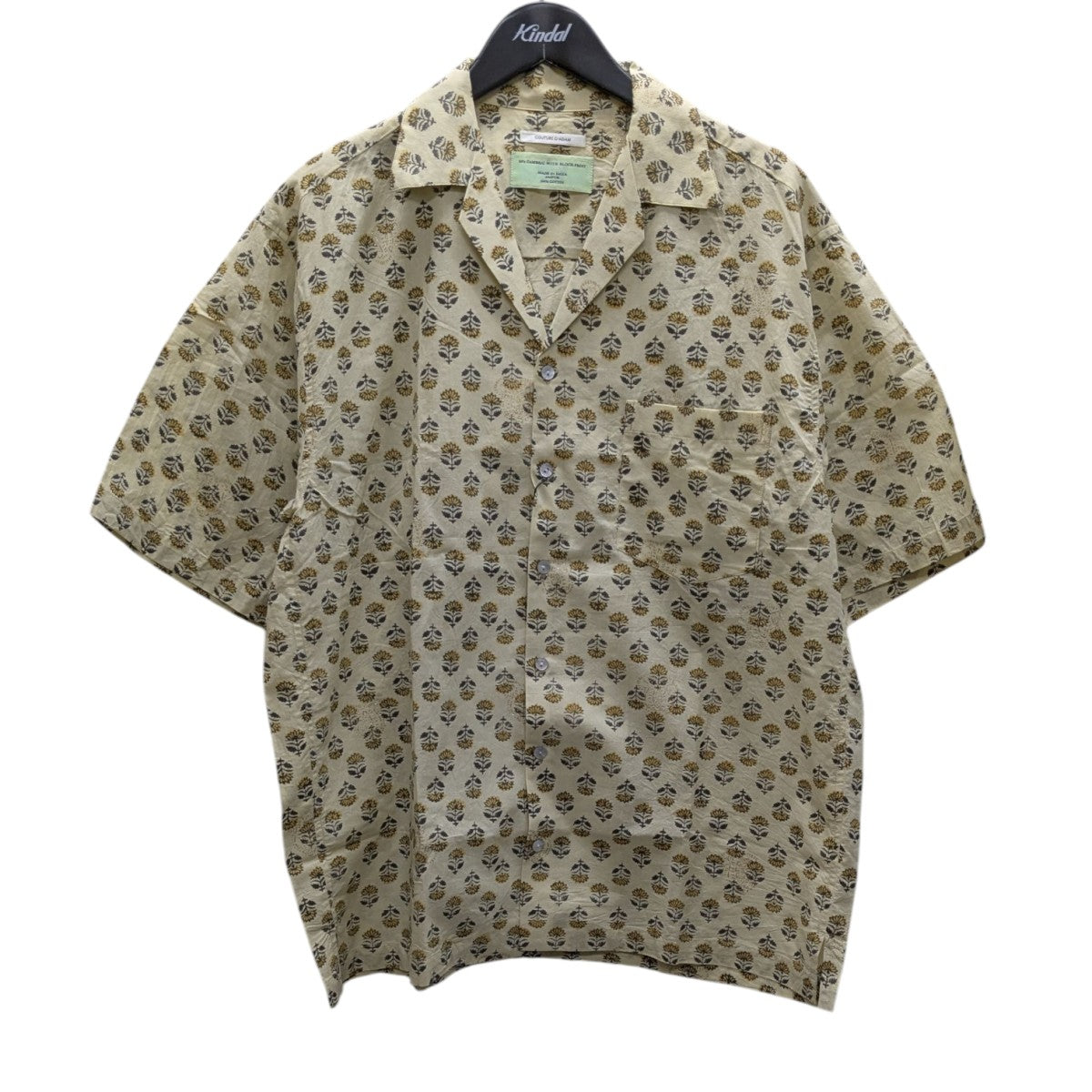 COUTURE D’ADAM 花柄シャツ 古着・中古-1枚目のアイテム画像