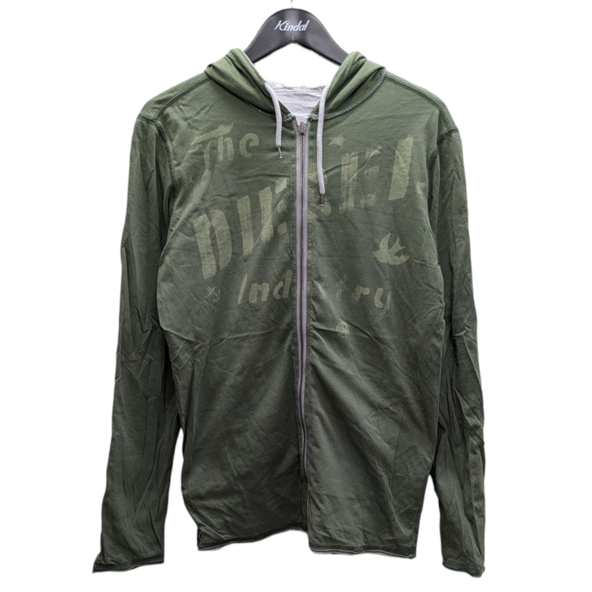 ディーゼル DIESEL リバーシブルパーカー ブルゾンアウタージャケット XS DIESEL ディーゼル フーディーブルゾンリバーシブルジャケット