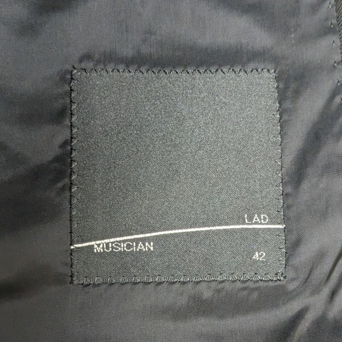 LAD MUSICIAN(ラッドミュージシャン) 25SS RIDERS JACKET テーラード