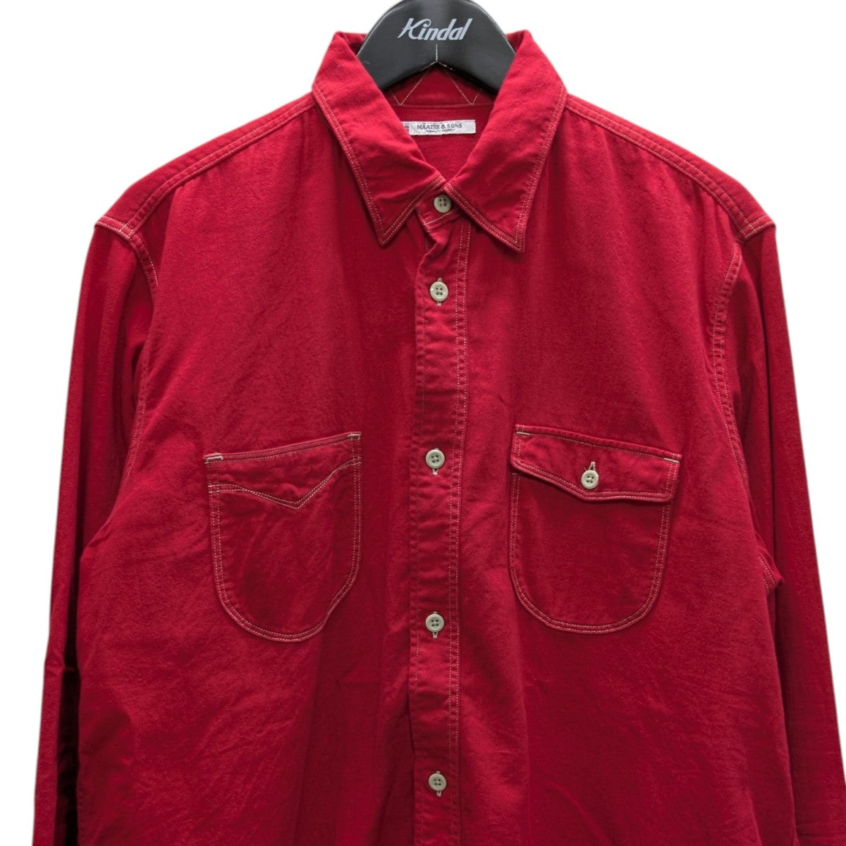 MAATEE&SONS マーティーアンドサンズ　シルクシャツ　3 MAATEE＆SONS(マーティーアンドサンズ) GUPTA KHADI SILKシルク