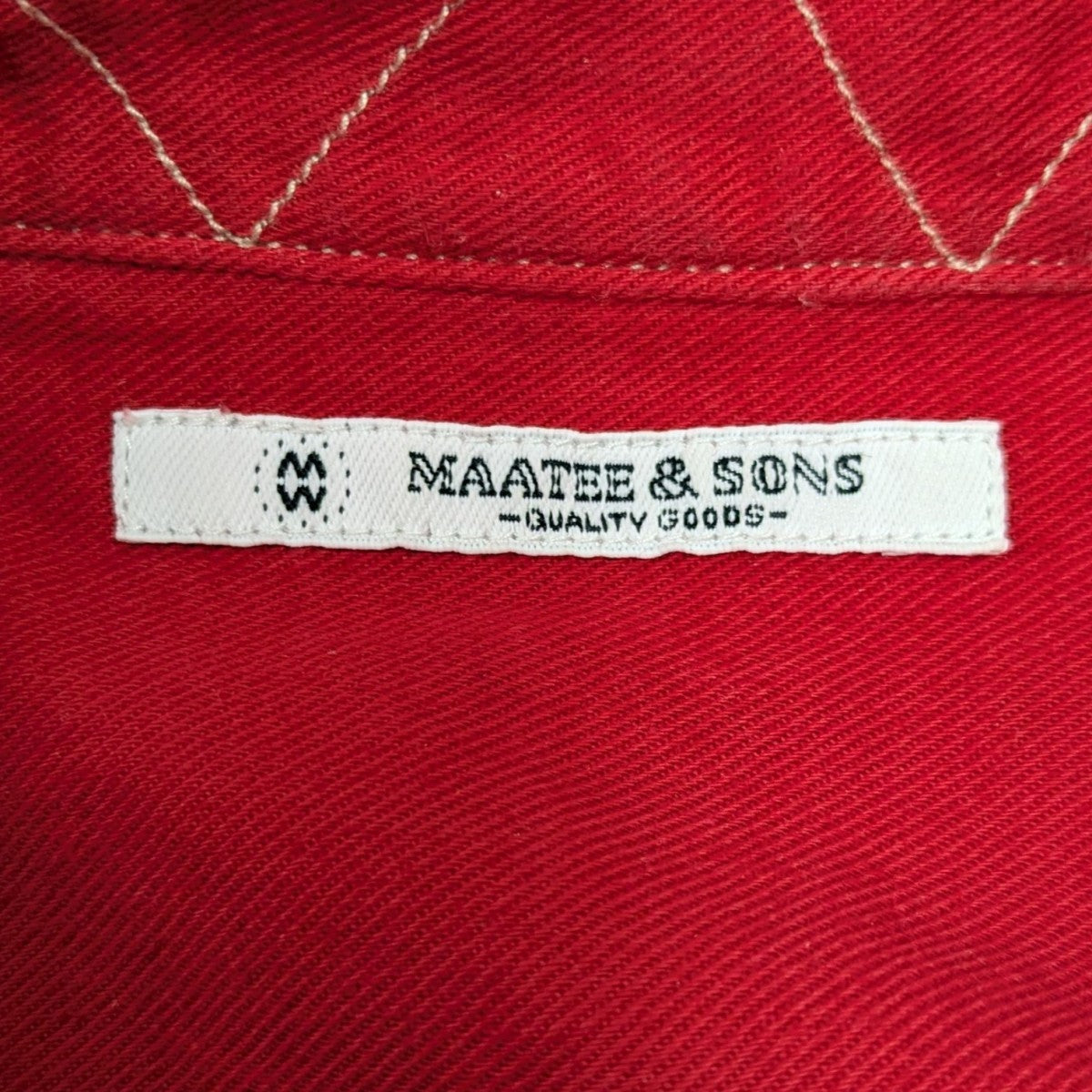 MAATEE＆SONS(マーティーアンドサンズ) MAD WORK SHIRTS シャツ MT3303