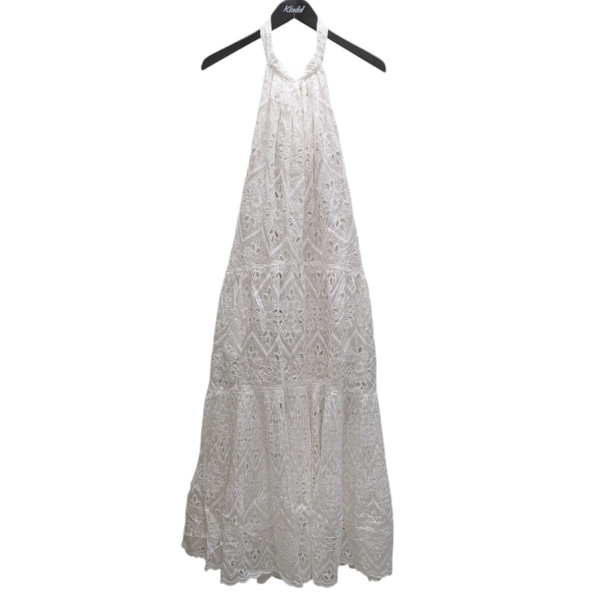 美品＊現行【エステラケー】ワンピース　ホルダーネック エンブロイダリーレース Estella．K(エステラケー) Gabi Lace Dressホルダーネック エン