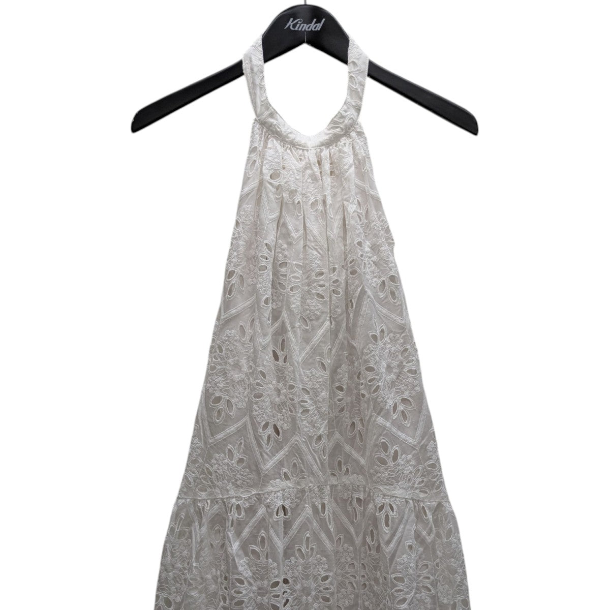 美品＊現行【エステラケー】ワンピース　ホルダーネック エンブロイダリーレース Estella．K(エステラケー) Gabi Lace Dressホルダーネック エン