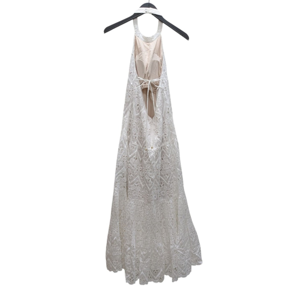美品＊現行【エステラケー】ワンピース　ホルダーネック エンブロイダリーレース Estella．K(エステラケー) Gabi Lace Dressホルダーネック エン