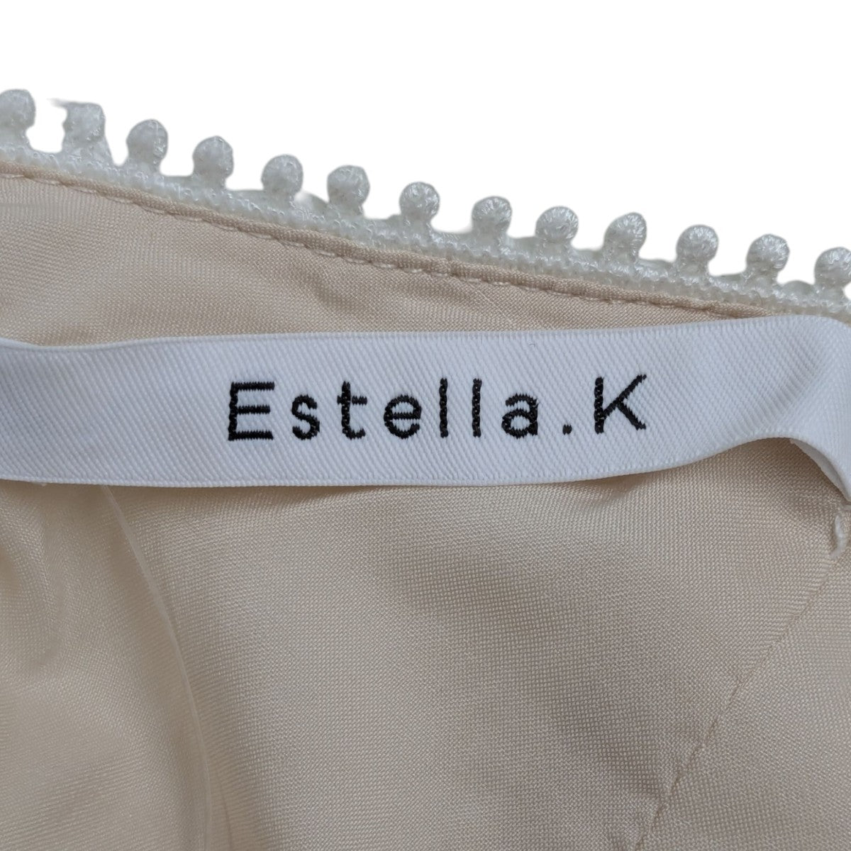 Estella．K(エステラケー) Gabi Lace Dressホルダーネック エン