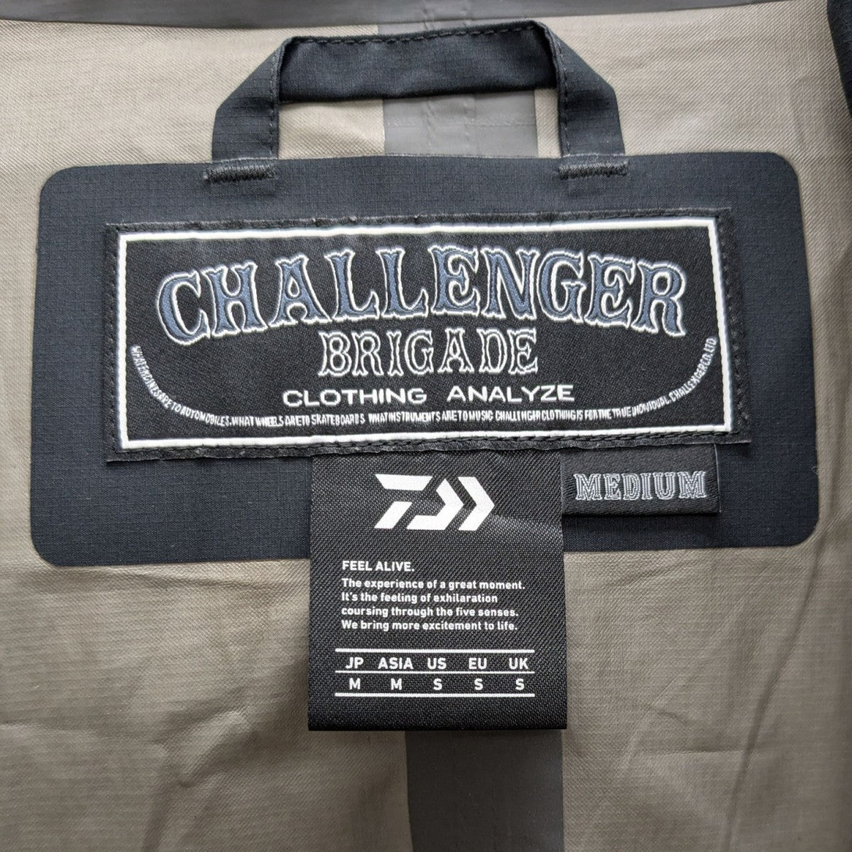 CHALLENGER×DAIWA GORE-TEX FIELD JKTナイロンジャケット ブラック