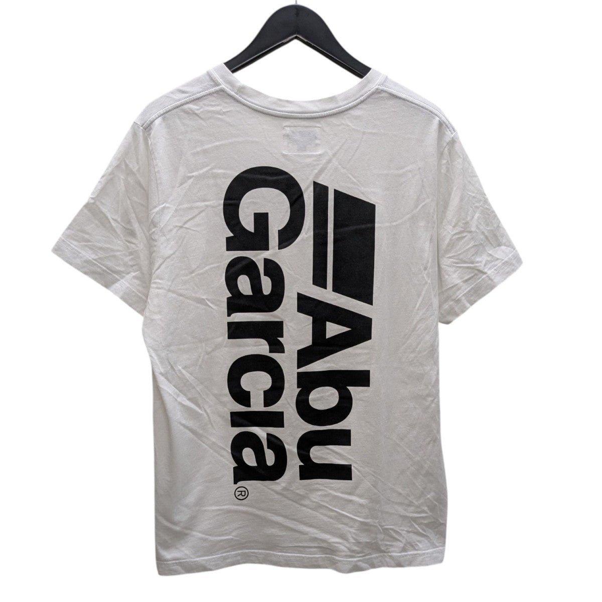 CAPTAINS HELM キャプテンズヘルム Abu Garcia Tシャツ CAPTAINS HELM×Abu Garcia プリントTシャツ ホワイト サイズ L