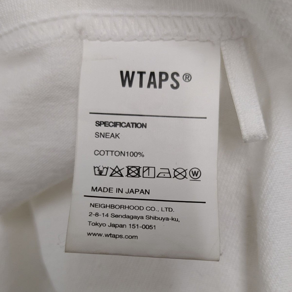 未開封 希少M OBJ 01 / LS WTAPS ダブルタップス ロゴ WTAPS ダブルタップス 23AW OBJ 01/LS/COTTON.CONTAINING