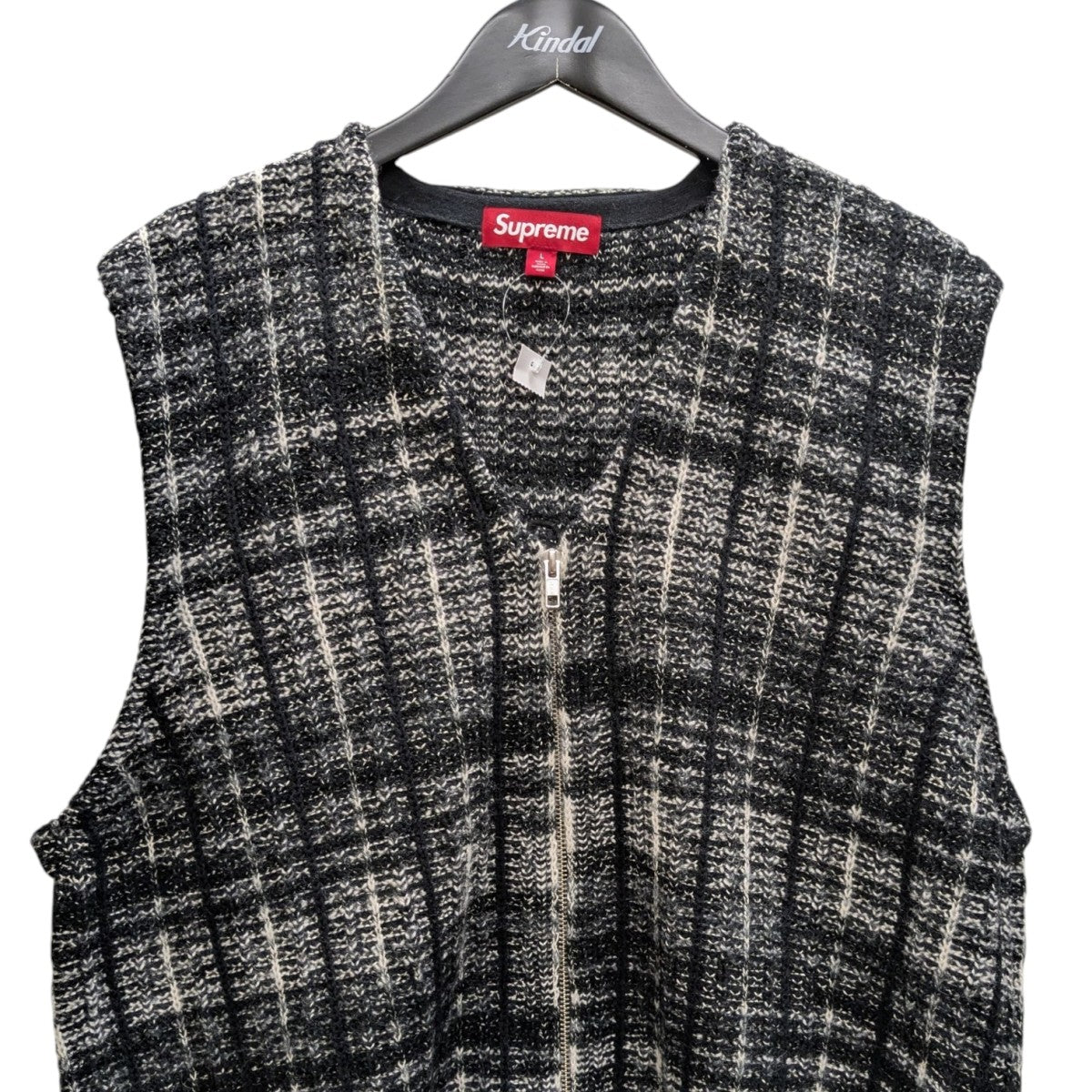 ☆希少☆　Supreme ツイードジャケット Mサイズ グレー Supreme(シュプリーム) 25SSSpeckled Zip Up Sweater Vest