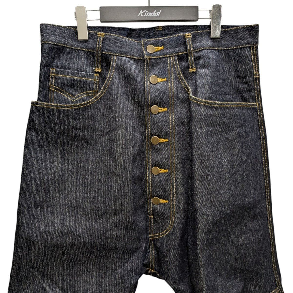 Nemeth サルエルデニムパンツ 古着・中古-2枚目のアイテム画像