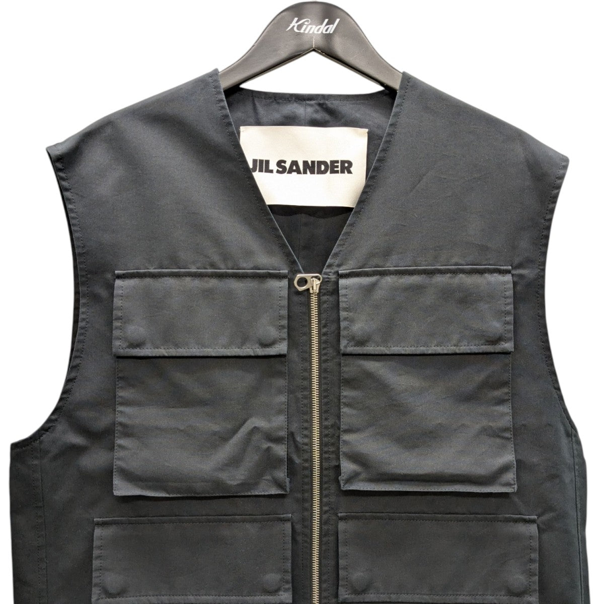 JIL SANDER ベスト JIL SANDER (ジルサンダー) VEST 20 / BLACK | Detail