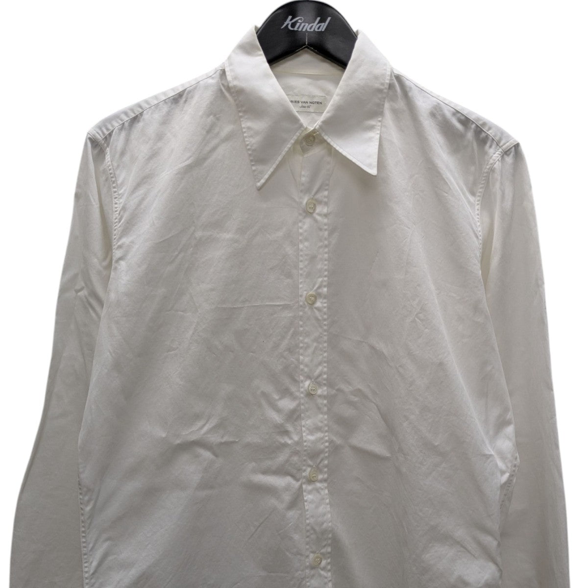 DRIES VAN NOTEN 長袖シャツ 48 カーキ DRIES VAN NOTEN 長袖シャツ 48 カーキ トップス