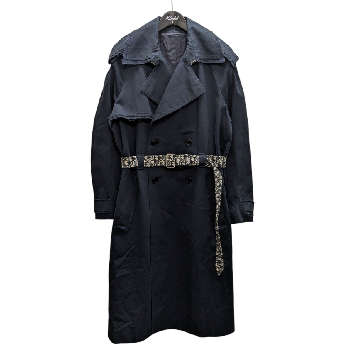 Dior(ディオール) パイピングベルテッドコート143C362A5305