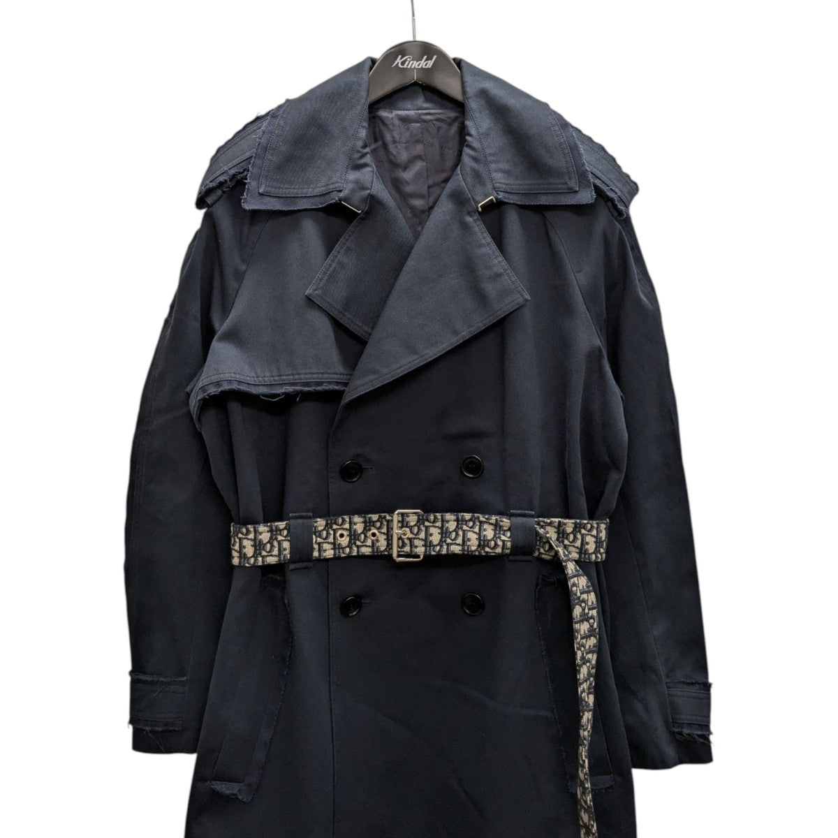 DIOR コート　4A DIOR(ディオール) トレンチコート923C310A4120 923C310A4120 ネイビー