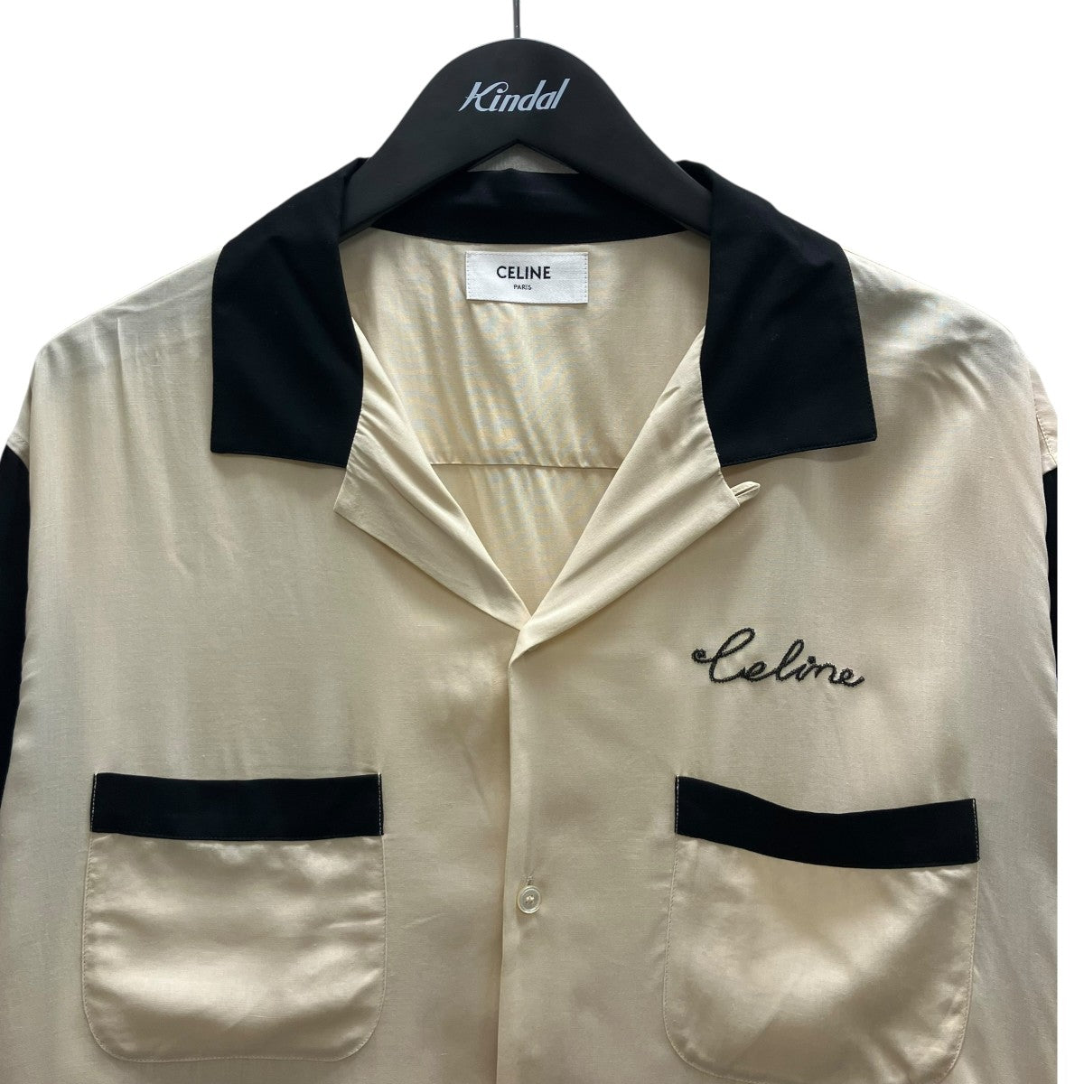 CELINE ロカビリー半袖シャツ 古着・中古-2枚目のアイテム画像