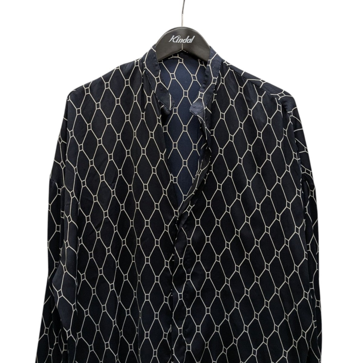 HAIDER ACKERMANN ノーカラーシャツ 古着・中古-2枚目のアイテム画像
