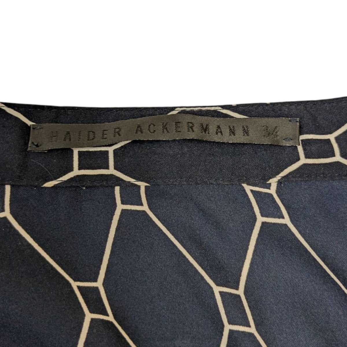 HAIDER ACKERMANN ノーカラーシャツ 古着・中古-6枚目のアイテム画像