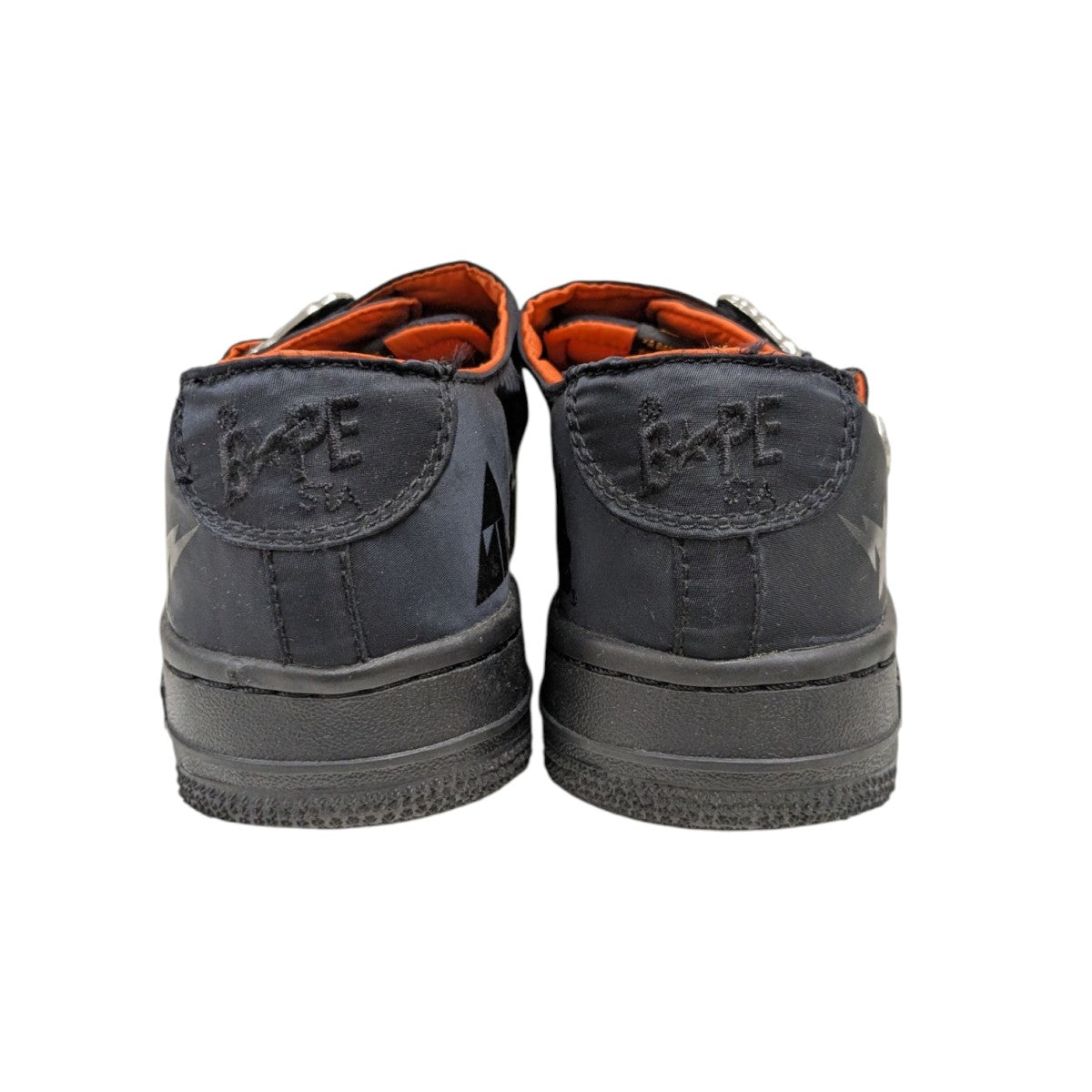 A BATHING APE×AMBUSH モンクストラップシューズ ブラック