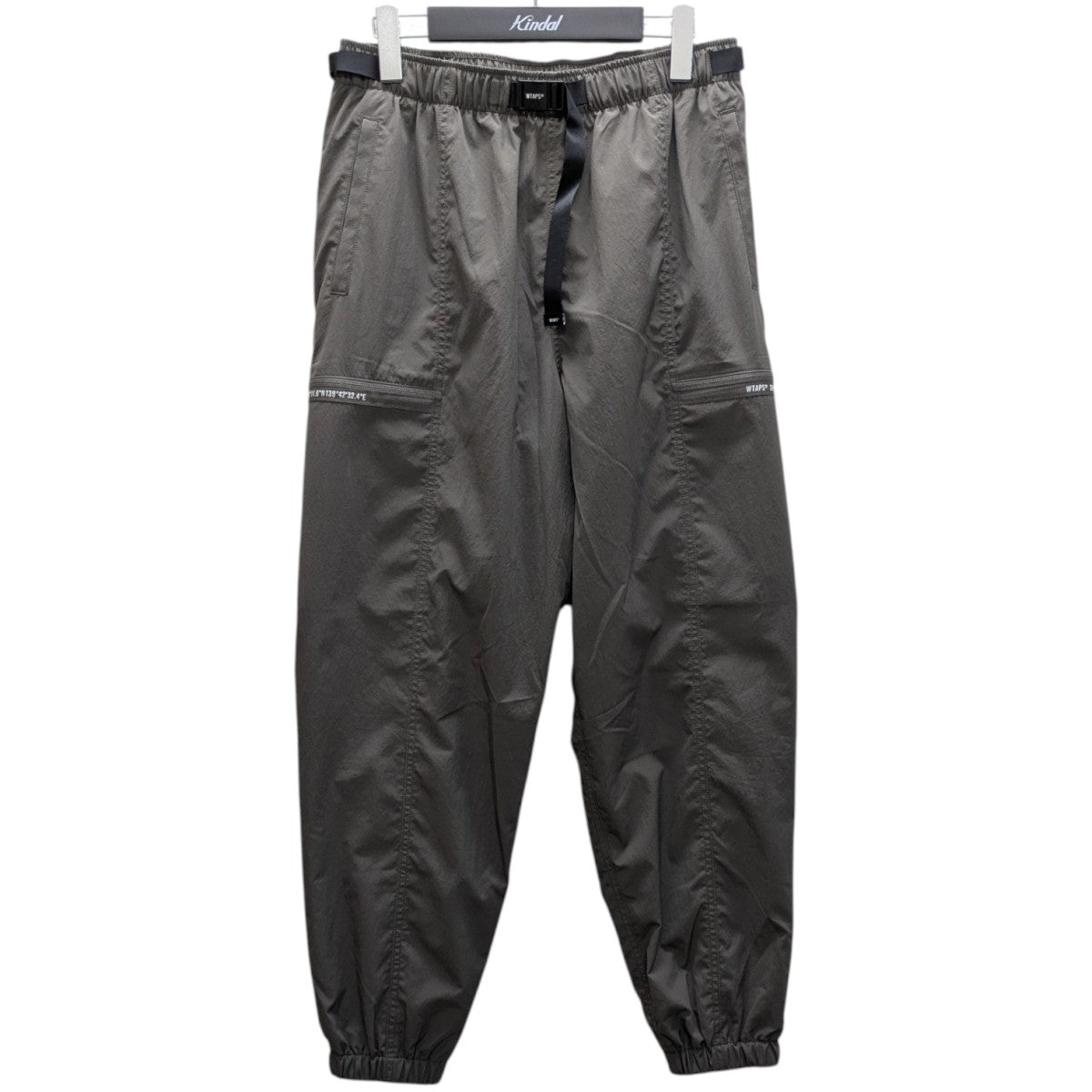完売品WTAPS TROUSERS. POLY.TAFFTAナイロンパンツ WTAPS(ダブルタップス) 24SS TROUSERS POLY． TUSSAH ベルテッド