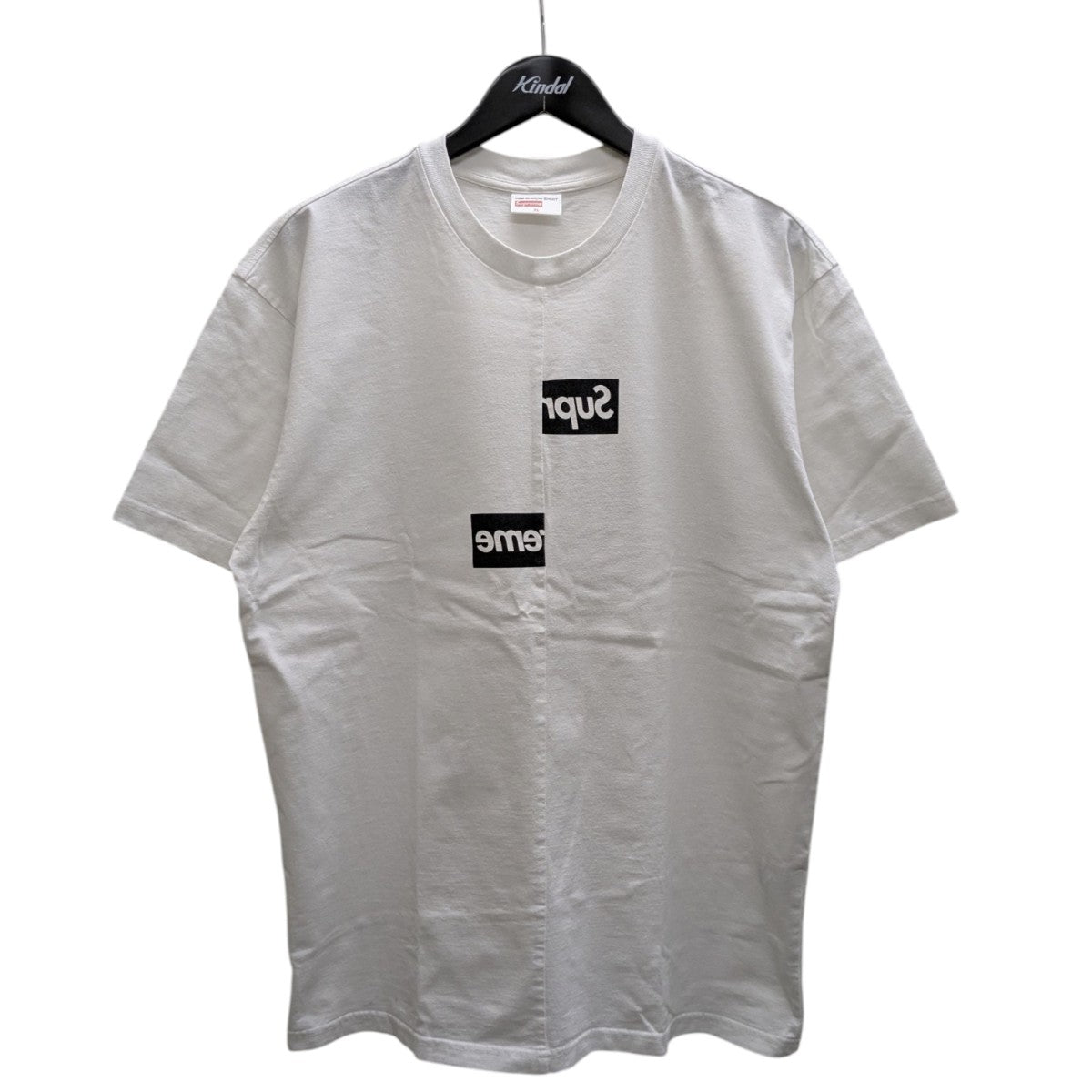 Supreme×COMME des GARCONS SHIRT Split Box Logo Teeスプリット