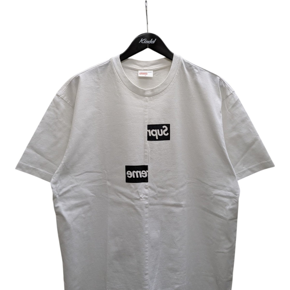 Supreme×COMME des GARCONS SHIRT Split Box Logo Teeスプリット