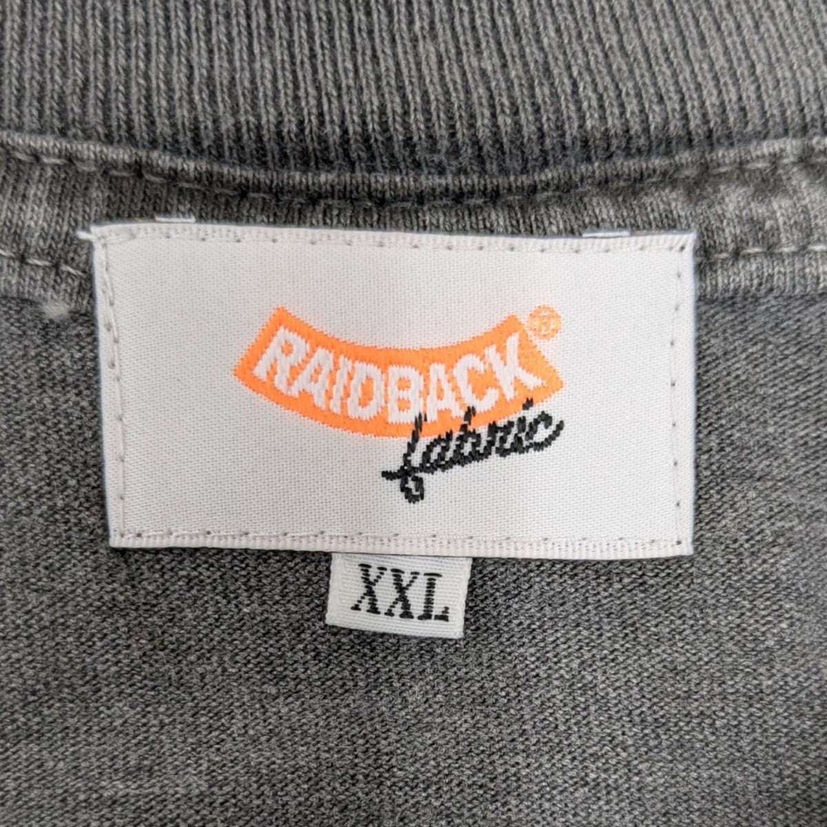underground RAIDBACKプリントTシャツ