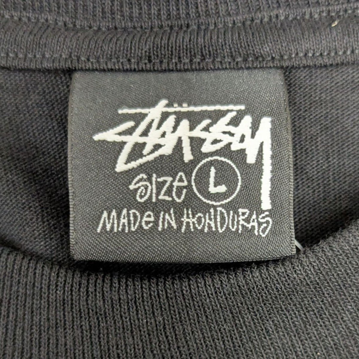 stussy(ステューシー) BODY SCAN TEEバックプリンTシャツ ブラック